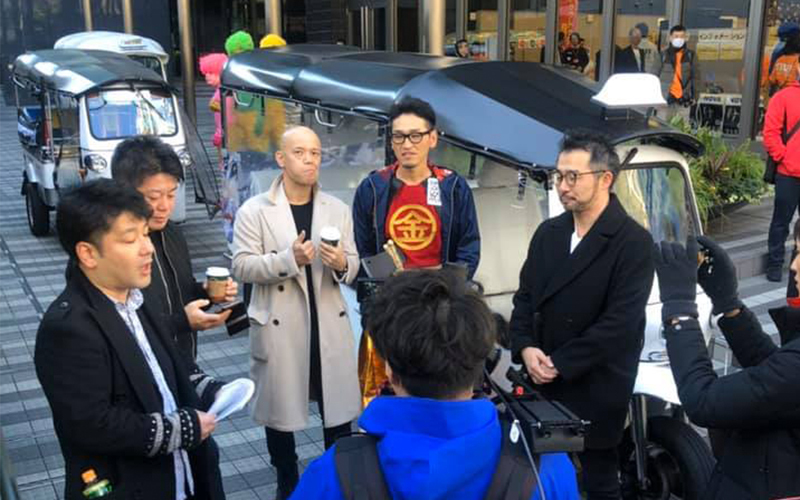 ホリエモン万博2020TUKTUKトゥクトゥク