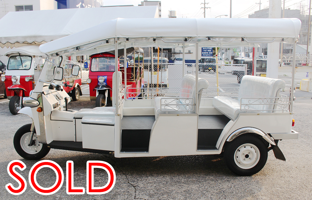 沖縄から全国へタイの３輪タクシーでお馴染み トゥクトゥク を販売する沖縄トゥクトゥク株式会社